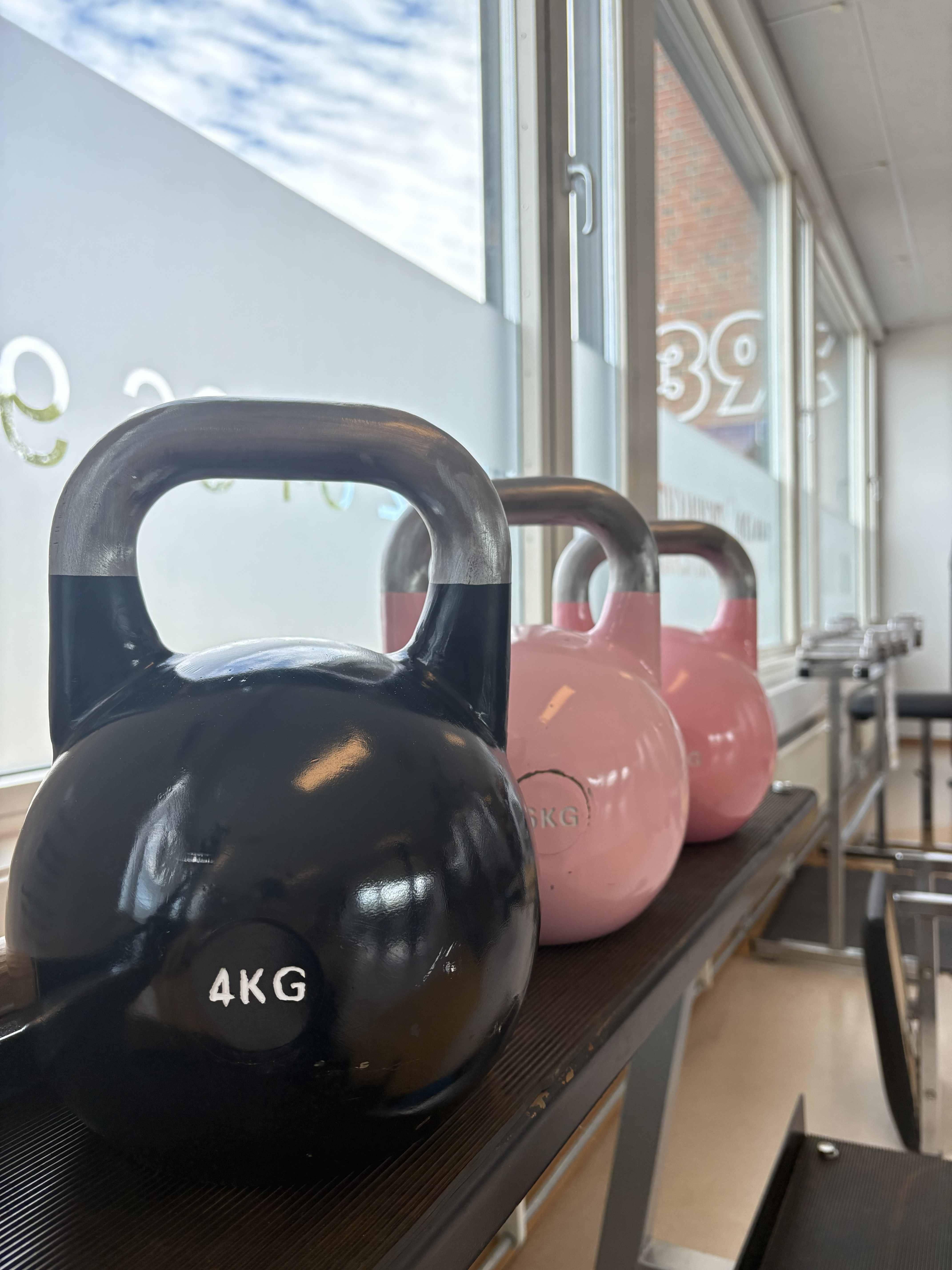 Frie vekter for styrketrening